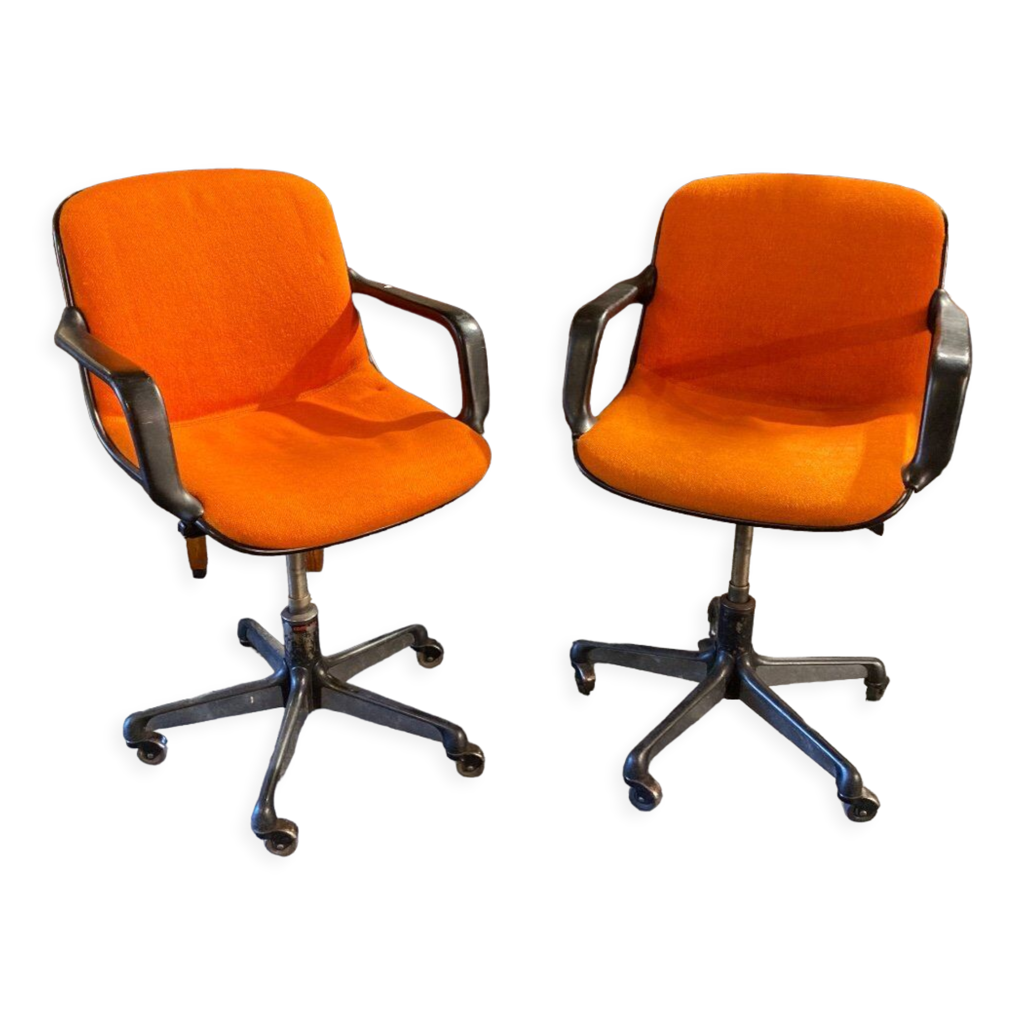 Pair of office chairs, Comforto, Norway, 1970