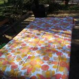 Vintage flower tablecloth