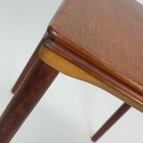 Danish modern teak nesting tables 3 side tables early 1960s