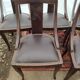 6 chaises de salle à manger d’époque art déco