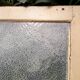 Pair of antique translucent glass sliding doors