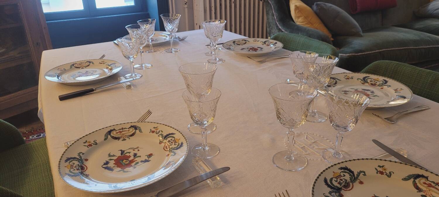 70's stemmed glasses