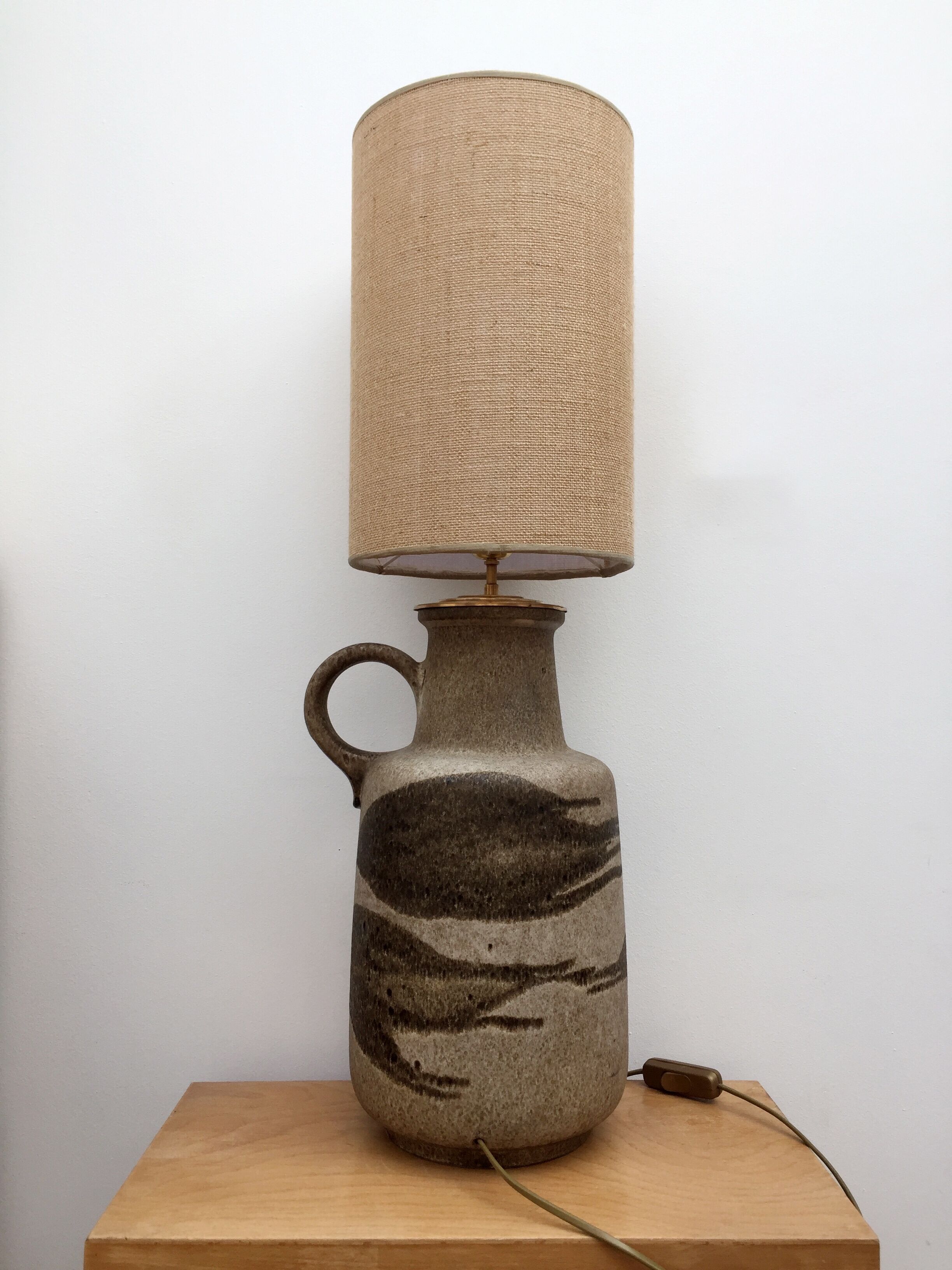 West Germany ceramic XL lamp