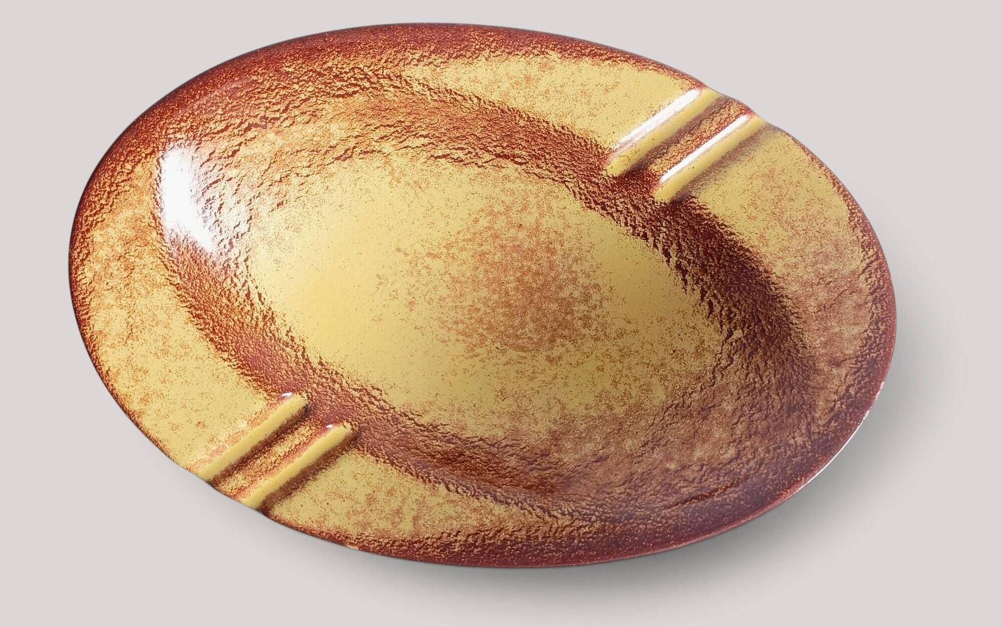 Ceramic ashtray Bertoncello Large or Catchall by Roberto Rigon, 1970s.