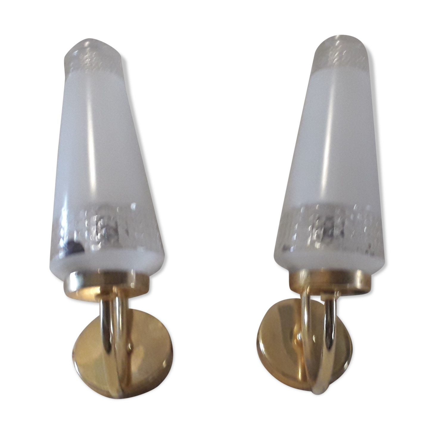 Duo sconces years 50/60