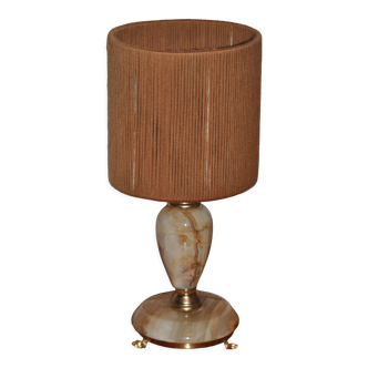 Vintage onyx table lamp