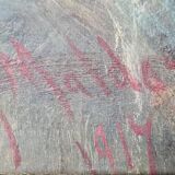 Oil painting on canvas, portrait of a young woman, Italy signed and dated 1917