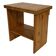 Vintage pinewood side table bedside table compact design 70's