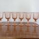 Rose liqueur or port glasses Rosaline d'Arcoroc