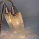 Pair of vintage double wall sconces "maison arlus"