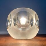 Vintage glass table lamps from Peill & Putzler, set of 2.