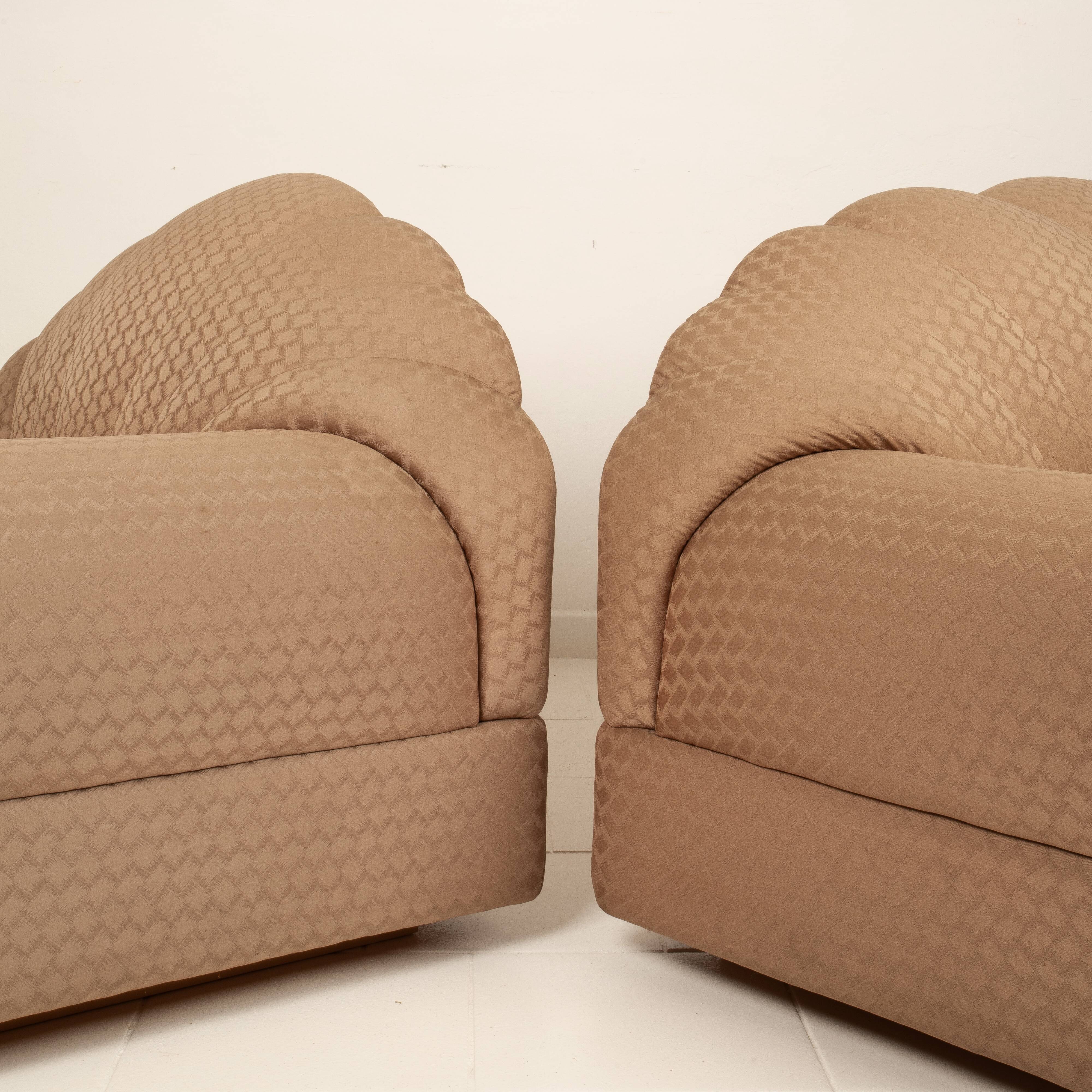 Alain Delon armchair and sofa for Maison Jansen