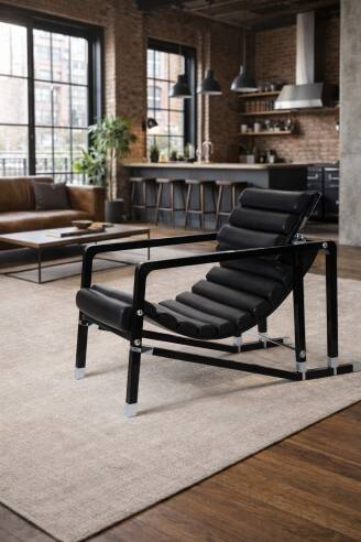 EILEEN GRAY designer & ECART INTERNATIONAL - "Transat" Armchair 1927