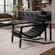 EILEEN GRAY designer & ECART INTERNATIONAL - "Transat" Armchair 1927