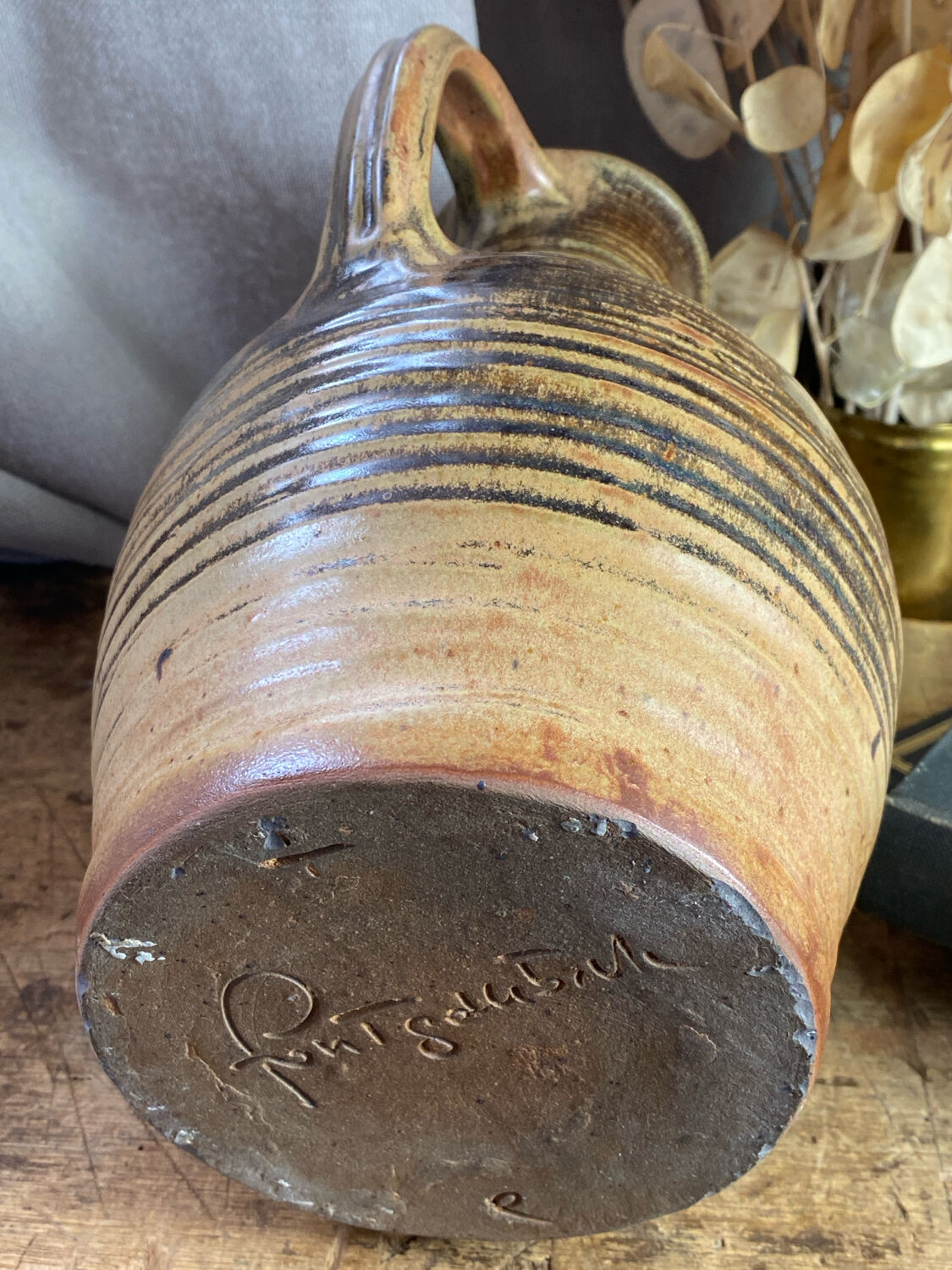 Pyrite stone jug, Fontgombault