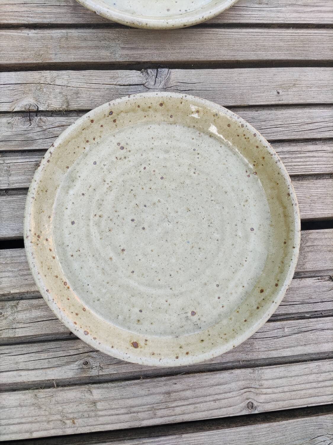 Migeon La Borne stoneware plate