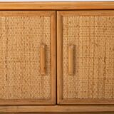 Bamboo cabinet sideboard