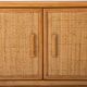 Bamboo cabinet sideboard