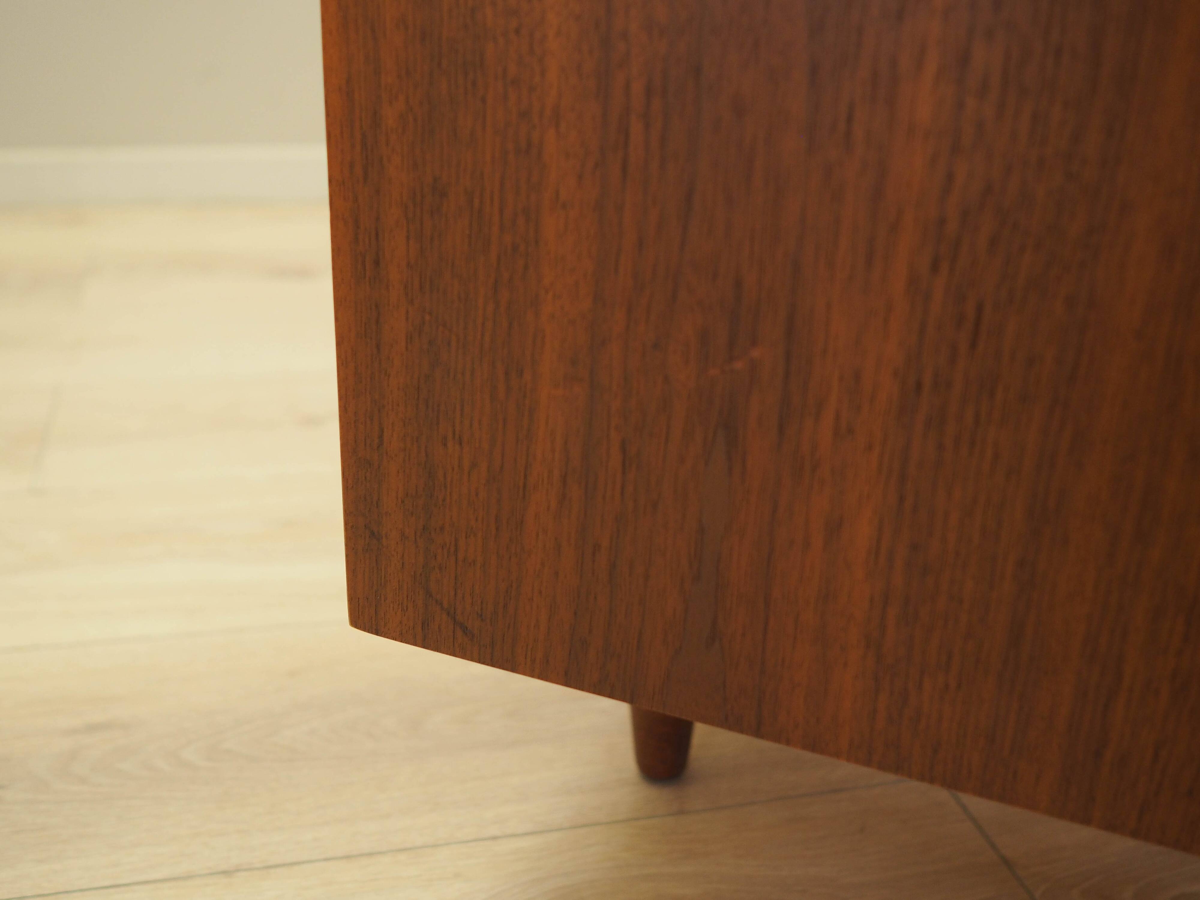 Walnut cabinet, Danish design, 1970s, designer: Carlo Jensen, manufacturer: