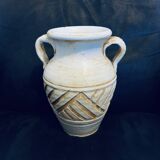 Vase Amphore 23cm style grec 1,4kg terre cuite récent