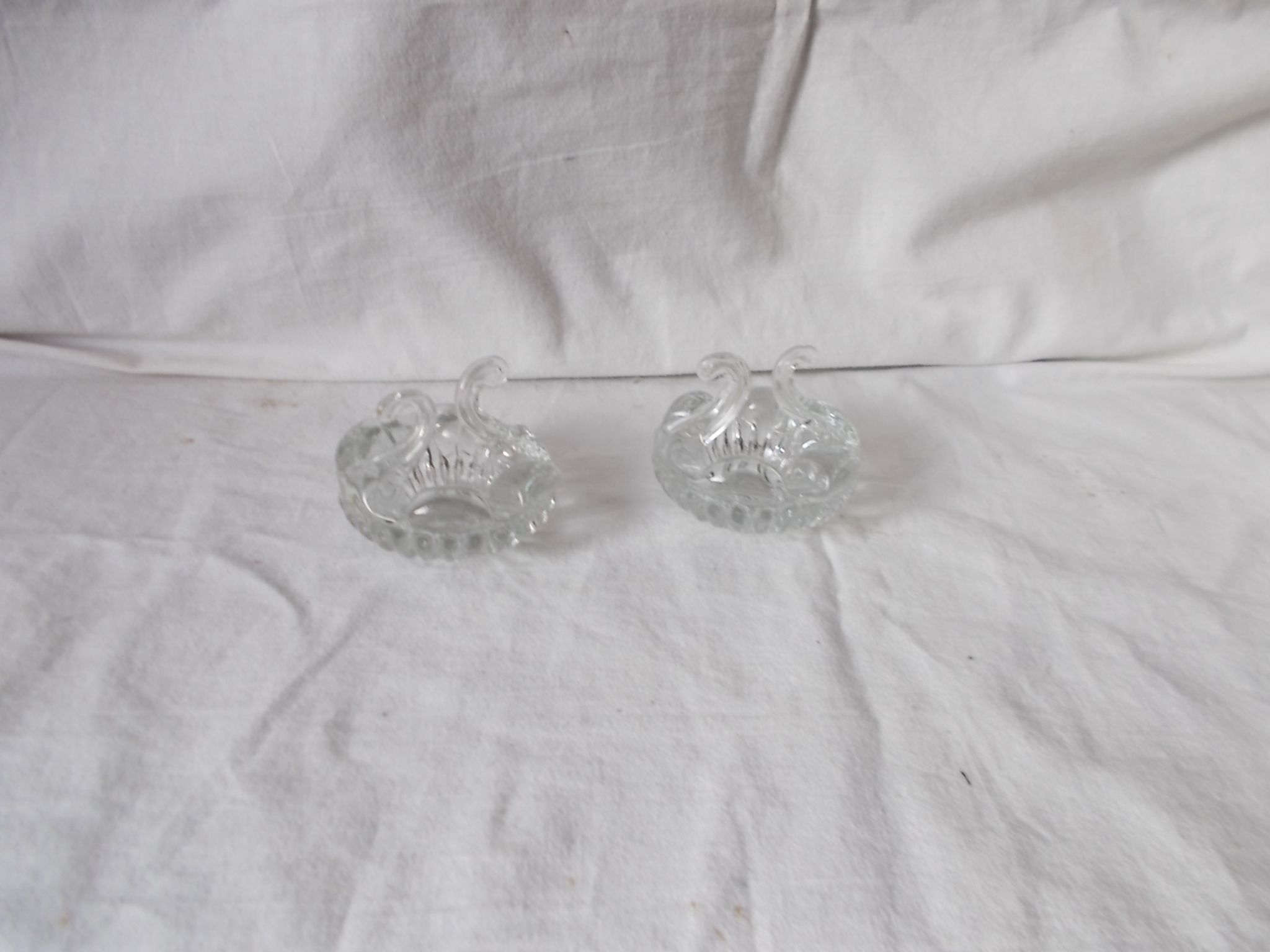 Pair of salt cellars