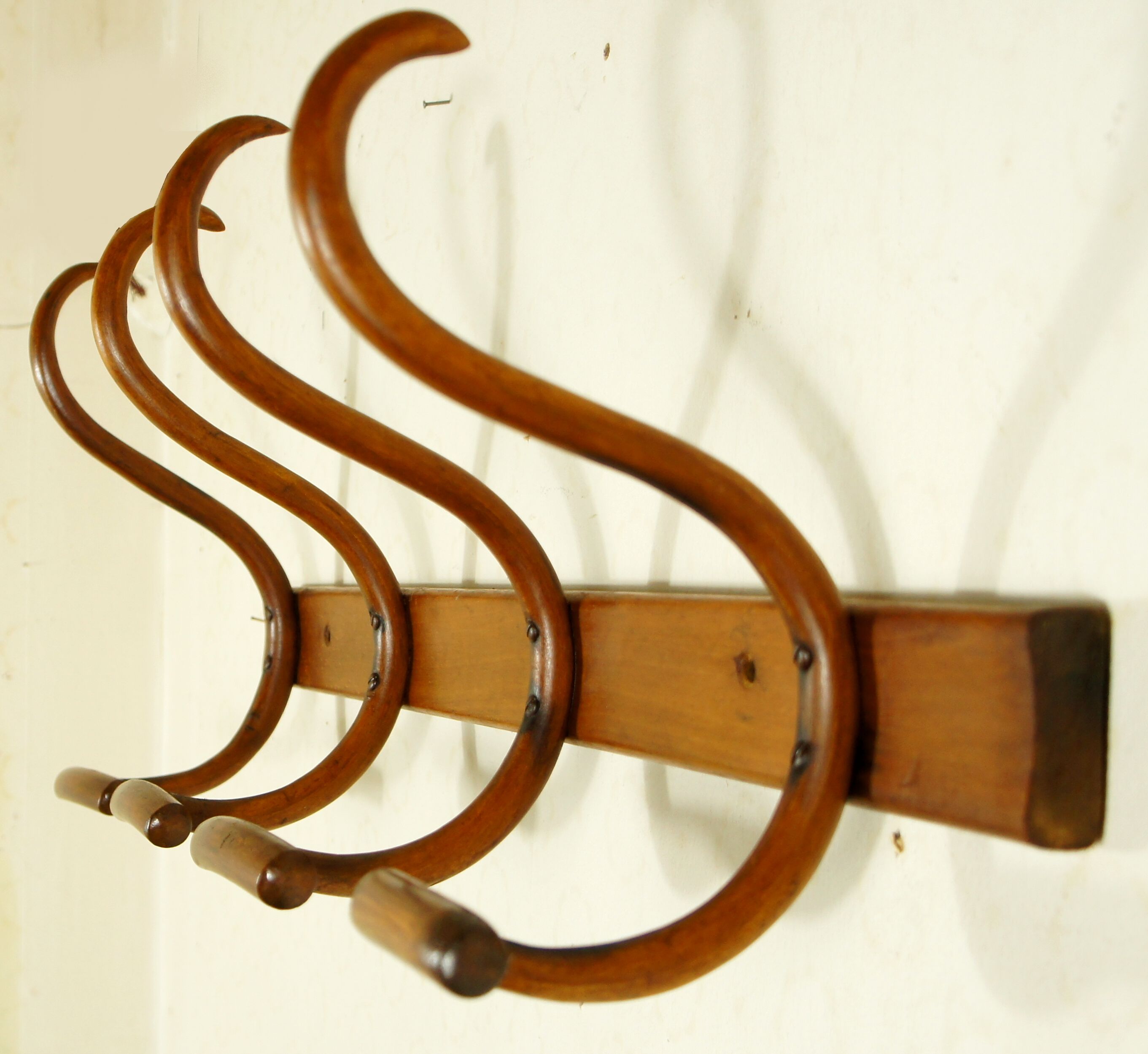 Wall door curved wood Fischel "cheap", circa 1900