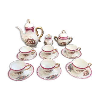 Porcelain coffee set