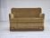 1970s, Danish 2-seater sofa, light green furniture velour, beech wood.