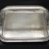 Antique French Silver Plated Tray by Durousseau & Raynaud