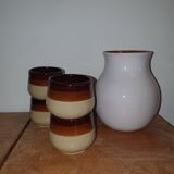 4 two-tone cups