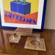 Ensemble fumeur Hollywood Regency, lucite et Vienna Stray, Italie 1970