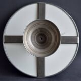 Art-deco standing cake tray - floral decor