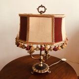 Large bronze hot water bottle lamp height 50 cm