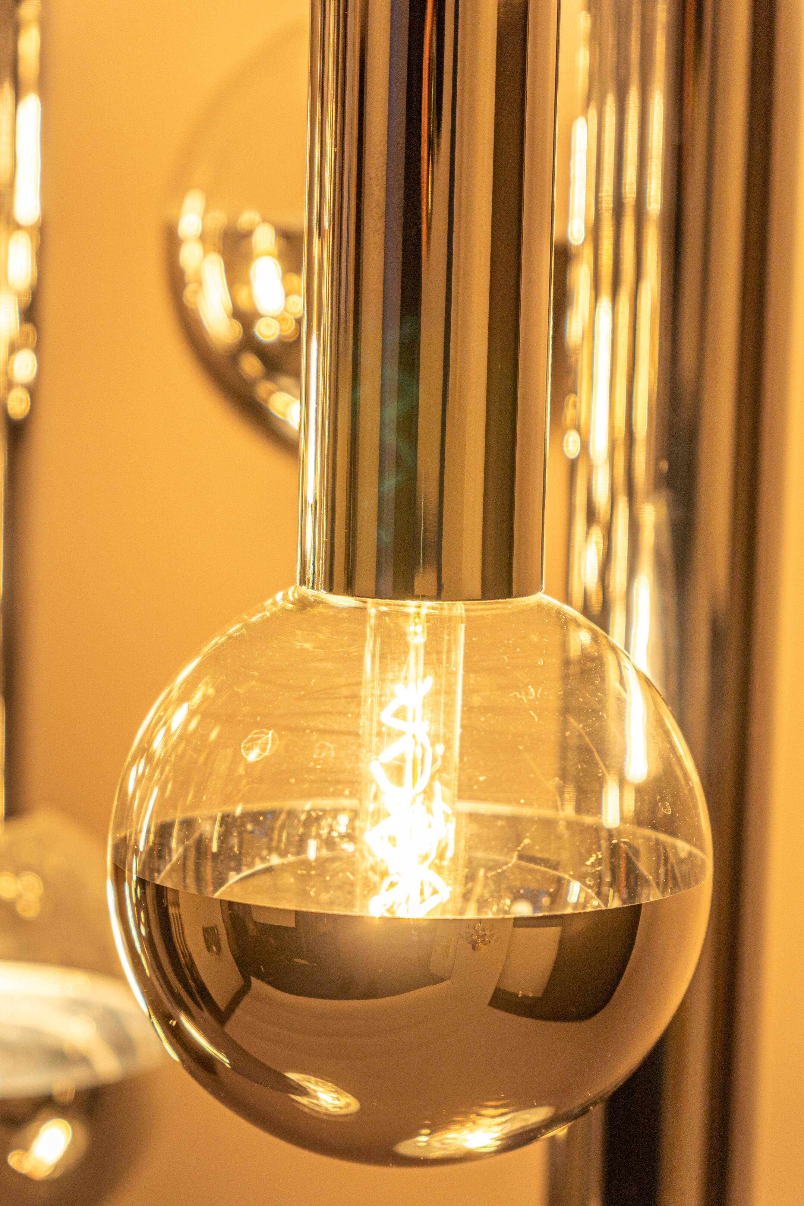 cascade chandelier design for Staff Leuchten, Germany, 1970s