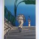 Antonio recalcati, untitled, 1974. original screenprint signed in pencil