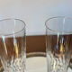 2 verres à champagne Baccarat m. Richelieu