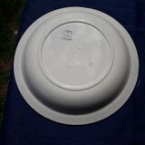 Badonviller model Louise diam 27 cm hollow round dish