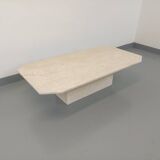 Vintage travertine coffee table from the 70s 80s