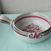 Poêlon en faïence de Quimper Keraluc