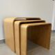 Trio tables basses gigognes