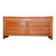 Vintage solid elm sideboard by Pierre Chapo, model R08