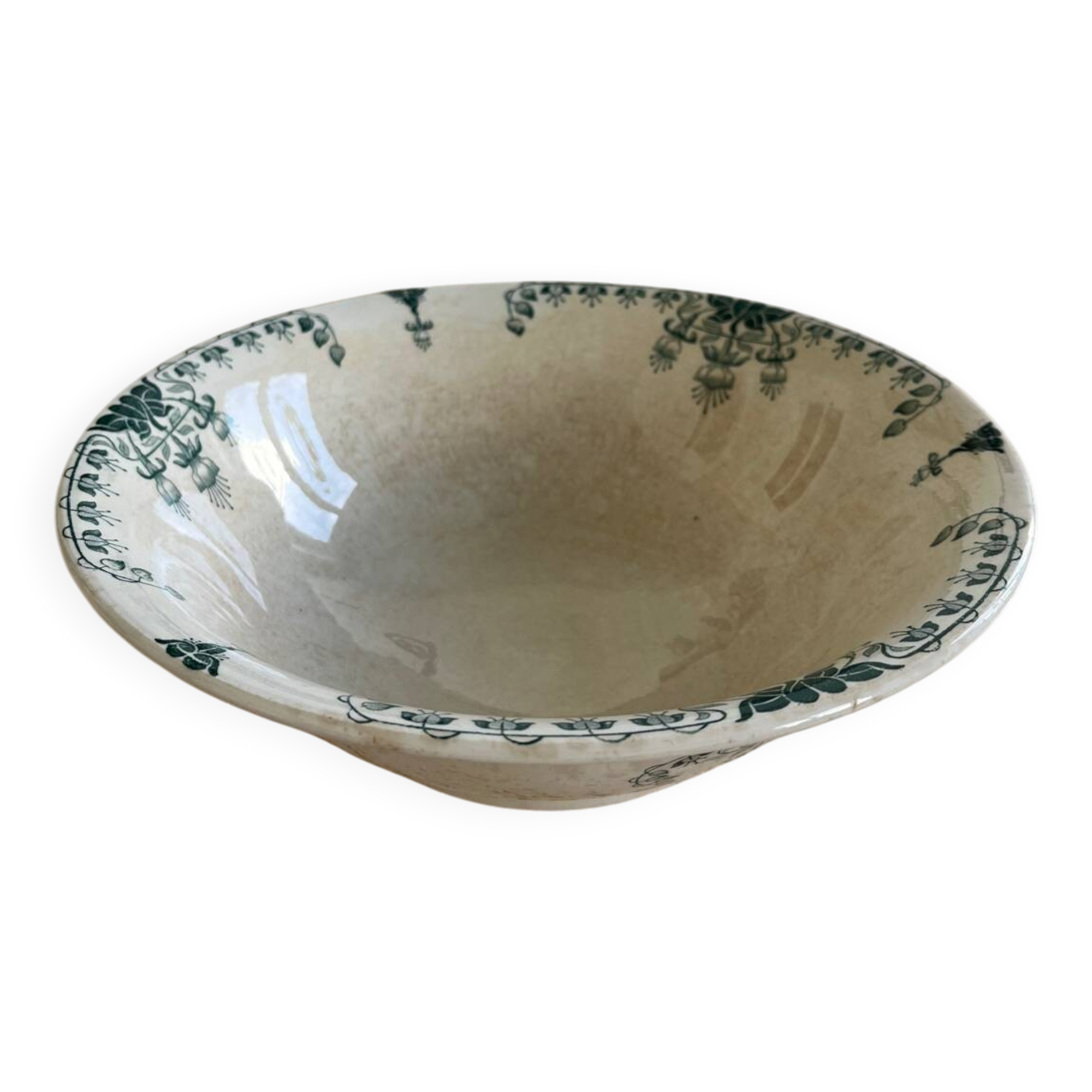 Onaing iron clay salad bowl