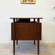 Freestanding Teak Desk, Denmark 1960s/1970s, Vintage, Mid-C Modern