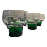 6 glasses or ice cream bowls