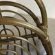 Bamboo and rattan magazine rack