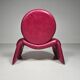 Calypso pink chaise longue by Vittorio Introini for Saporiti, Italy, 1970.