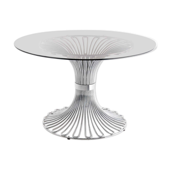 Gastone Rinaldi's circular dining table for RIma, 1965