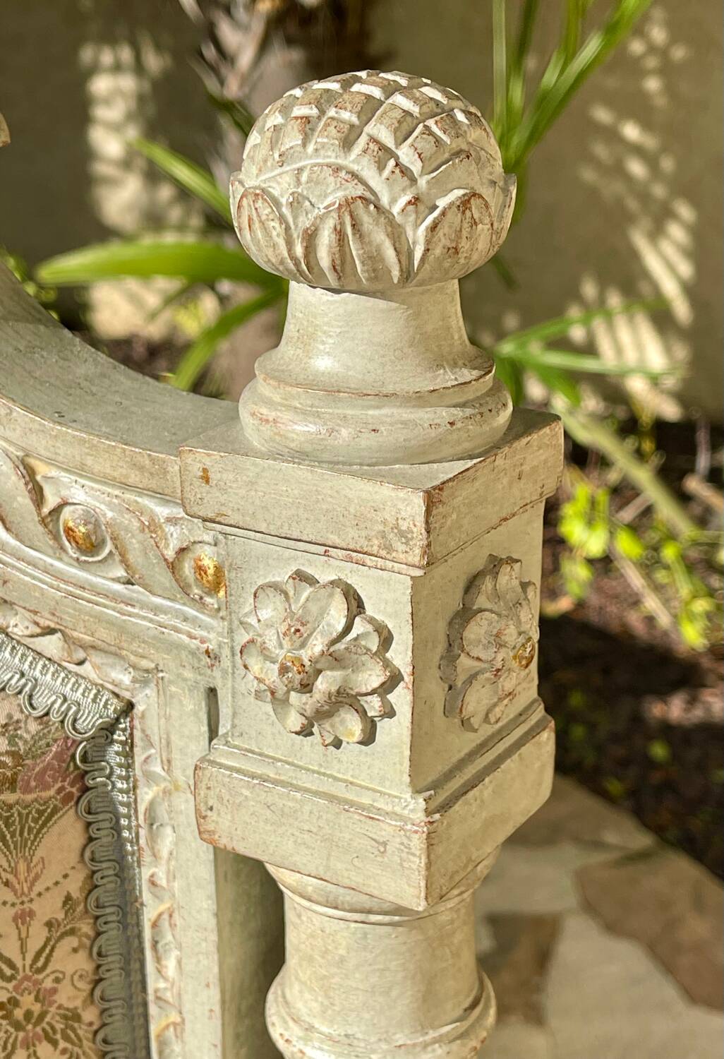 Paire de Lits Laqués Style Louis XVI