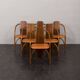 Set of 6 Italian chairs by Mario Marenco & Antonella Scarpitta