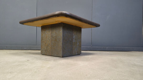 Table basse triangulaire de style Kingma, années 1970